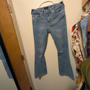 True Religion Joey Midrise Flare Jeans